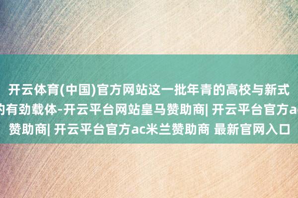 开云体育(中国)官方网站这一批年青的高校与新式研发机构也成为创新的有劲载体-开云平台网站皇马赞助商| 开云平台官方ac米兰赞助商 最新官网入口